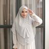 Gambar Hijab Ellysha 2in1 NAZEERA SLIMMY HIJAB SYARI SOFT GREY dari Hijab Ellysha Official Kota Tangerang Selatan 5 Tokopedia
