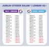 Gambar Print Sticker | Cetak Stiker vinyl A3+ dan Kiss Cut - Matte/Doff dari Gravtor Printing Kab. Tangerang 3 Tokopedia