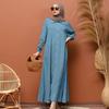 Gambar Gamis Nidia Full Kancing Busui Friendly - Putih dari Tokogo-id Jakarta Barat 21 Tokopedia