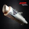 Gambar Knalpot Hybrid Ronin Katana SE Stainless Fullsystem Sport/Matic 150cc - SILVER dari 3Tech Racing Evolution Kab. Tangerang 1 Tokopedia