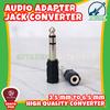 Gambar Audio Converter Jack 3.5mm to 6.5mm Adapter Jack Speaker High Quality - Hitam dari gitarkoe Kota Tangerang Selatan 2 Tokopedia