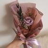 Gambar HER.FLORIST Single Soap and Dried Flower Bouquet/ Buket Bunga Sabun - pink tua soft dari Her.Florist Kota Tangerang Selatan 16 Tokopedia