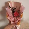 Gambar HER.FLORIST Single Soap and Dried Flower Bouquet/ Buket Bunga Sabun - pink tua soft dari Her.Florist Kota Tangerang Selatan 19 Tokopedia