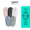 Gambar Logitech Pebble M350 Mouse Wireless Bluetooth Slim Silent - Putih dari Logitech Official Store 3 Tokopedia
