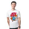 Gambar Baju Kaos TShirt Distro Atasan Pria Wanita Active Sport - Biru ORI - Putih dari Air Minum Biru Kota Surabaya 3 Tokopedia