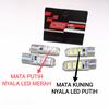 Gambar Lampu sen jelly ISI 2 PCS kedip led 6 mata T10 - BIRU NON KEDIP dari IRON HOUSE Kota Tangerang 6 Tokopedia