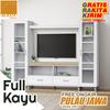 Gambar FULL KAYU - Kirana Meja TV Lemari TV Rak Pajangan - Buffet Maryland SC - Sonoma Cream dari KiranaFurniture Kab. Bogor 3 Tokopedia