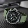 Gambar BIDEN Jam Tangan Pria Chronograph Tahan Air QUARTZ Top Bisnis Kasual - Kuning dari BIDEN Official Store Jakarta Utara 2 Tokopedia