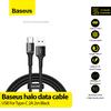 Gambar BASEUS halo data cable USB For Type-C 2A 2m CATGH-C - Merah dari IOT Official Shop 2 Tokopedia