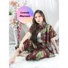 Gambar Setelan Piyama Wanita HomeWear One Set Trendy Bisa Untuk Outfit Jalan - Stripe Mustard dari DjiehanClothing Jakarta Utara 8 Tokopedia