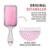 Gambar MINISO Sisir Cushion Hair Brush Comb Bersinar Portable Hair Comb - Lonjong dari Miniso Indonesia 4 Tokopedia