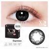 Gambar Softlens x2 Sanso Black Normal/minus - mocha, Normal dari Toko-class Jakarta Barat 10 Tokopedia