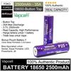 Gambar Original VAPCELL P25 Button-Top 18650 Battery | batre baterai senter dari deKloud Kota Tangerang Selatan 1 Tokopedia