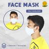 Gambar Himawari Masker Kain Katun Dewasa 3 Lapis ( 3 + 1 ) Premium Series - POLKA NAVY, EARLOOP dari himawaribabyshop Jakarta Utara 6 Tokopedia