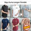 Gambar Baju Koko Kurta Lengan Pendek Pakistan Modern Warna Dewasa Pria Muslim - Abu-abu, Ukuran Random dari Warung Jual Miring Jakarta Utara 1 Tokopedia