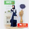 Gambar Baju gamis tunik set rok anak fashion muslim dress modern kekinian - Kuning dari KAMILA OUTFIT 48 Kab. Bandung 9 Tokopedia