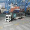 Gambar Diecast truck Miniatur container skala 64 Trailer - American Orange dari CassavaToys Kota Bekasi 8 Tokopedia
