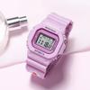 Gambar JAM TANGAN WANITA RUBBER DIGITAL SEGI BUNGA KARET GROSIR MURAH - Ungu dari MUSIM_STORE88 Jakarta Utara 1 Tokopedia