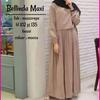 Gambar Gamis Polos Plisket Terbaru Busui Panjang Murah Gamis Muslimah SIRA - Maroon, All Size dari Al himmah Store1 Jakarta Barat 9 Tokopedia