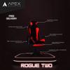 Gambar 6-Point Massage Rogue Two Gaming Chair Apex Warrior Pijat Kursi Gaming - All Black dari Apex Warrior Jakarta Timur 5 Tokopedia