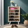 Gambar iFURNHOLIC Flint Shoe Cabinet I Lemari Sepatu Kayu Minimalis dari iFURNHOLIC Kab. Sidoarjo 4 Tokopedia