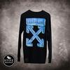 Gambar OFF WHITE 3D Marker Blue Black Longsleeve Tshirt 100% ORIGINAL dari HYPESNEAKER.ID Kota Salatiga 1 Tokopedia