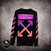 Gambar OFF WHITE Marker Fuchsia Black Longsleeve Tshirt 100% ORIGINAL dari HYPESNEAKER.ID Kota Salatiga 1 Tokopedia
