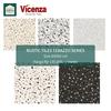Gambar Granit/ Granite Tile Dinding/ Lantai Vicenza Motif Teraso 60x60 - biru tua dari Cipta Bangunan Jakarta Utara 2 Tokopedia