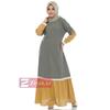 Gambar Ziyah.id Gamis 12 Color Hamidah Daily Muslim - PinkXBrown, XL dari Ziyahid Kota Bandung 3 Tokopedia