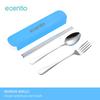Gambar ecentio Set Alat Makan Sendok Garpu Sumpit 410 Stainless Steel - Hitam dari ecentio Official Store Kab. Bekasi 10 Tokopedia