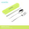 Gambar ecentio Set Alat Makan Sendok Garpu Sumpit 410 Stainless Steel - Hitam dari ecentio Official Store Kab. Bekasi 11 Tokopedia