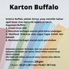 Gambar karton buffalo tebal ukuran A4/F4 220gsm - A4 dari pelangi pemuda Jakarta Timur 2 Tokopedia