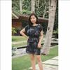 Gambar PIYAMA WANITA TIE DYE | BAJU TIDUR PENDEK | SETELAN PENDEK BERCAK BALI - Hitam Hidro, Set Tali dari sukawatisouvenir Kab. Gianyar 1 Tokopedia