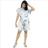 Gambar PIYAMA WANITA TIE DYE | BAJU TIDUR PENDEK | SETELAN PENDEK BERCAK BALI - Hitam Hidro, Set Tali dari sukawatisouvenir Kab. Gianyar 10 Tokopedia