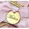 Gambar Acrylic Mirror Round Hang Tag Hiasan Hampers Gift Akrilik Label Grafir - 4 cm, Mirror Silver dari Otello Laser Cut Jakarta Utara 3 Tokopedia