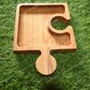 Gambar Nampan Tatakan Kayu wooden Tray Puzzle Sungkai food grade dari PLANET STICKER Kota Bengkulu 2 Tokopedia