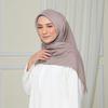 Gambar Hijab Wanita Chevron Plain Scarf Voal Diario - Gravel LC dari diario Kab. Bandung 10 Tokopedia