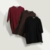 Gambar Kaos Oversize Polos Saku Pocket Basic Cotton 24s Oversized Tshirt - Putih, M dari 5hit_id Kota Tangerang Selatan 6 Tokopedia