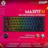 Gambar FANTECH MAXFIT61 MK857, KEYBOARD 60% - Gaming Keyboard - Hitam, Red Switch dari Goodgamingshop Jakarta Pusat 2 Tokopedia