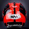 Gambar NHK HELM GP1000 R75 | RED MET. BLACK | GP 1000 DOUBLE VISOR - NON PAKET dari Jagoan Helm Kota Bekasi 5 Tokopedia