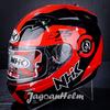 Gambar NHK HELM GP1000 R75 | RED MET. BLACK | GP 1000 DOUBLE VISOR - NON PAKET dari Jagoan Helm Kota Bekasi 2 Tokopedia
