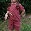 Gambar Mooi Setelan Anak Perempuan Ruffle Emma Set - 2 YEARS, COPPER dari Mooi Official Jakarta Utara 5 Tokopedia