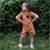 Gambar Mooi Setelan Anak Perempuan Ruffle Emma Set - 2 YEARS, COPPER dari Mooi Official Jakarta Utara 3 Tokopedia