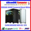 Gambar Corsair 4000D Tempered Glass Mid Tower Black / White - Putih dari silicon ONE Computer Kota Bandung 1 Tokopedia