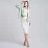 Gambar BELLE BLAZER PASTEL GREEN LOOKBOUTIQUESTORE - S dari Lookboutiquestore Kota Bandung 6 Tokopedia