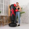 Gambar Samsak Tinju Berdiri Heavy Bag Punching Sandsack Hitam VKTECH dari idFitness Jakarta Utara 1 Tokopedia
