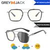 Gambar Grey Jack Kacamata Antiradiasi blueray photocromic Metal PHTC-10102 - BLACK SILVER dari Grey Jack Jakarta Pusat 4 Tokopedia