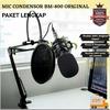 Gambar Mic Condensor BM800 Paket Recording Youtuber Vlogger Podcast Original - Pop Filter dari zakimart Kota Surabaya 1 Tokopedia