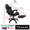 Gambar Kursi Gaming / Gaming Chair THANET - Biru dari DD Distribusi Jakarta Barat 4 Tokopedia