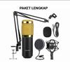 Gambar Mic Condensor BM800 Paket Recording Youtuber Vlogger Podcast Original - Pop Filter dari zakimart Kota Surabaya 5 Tokopedia